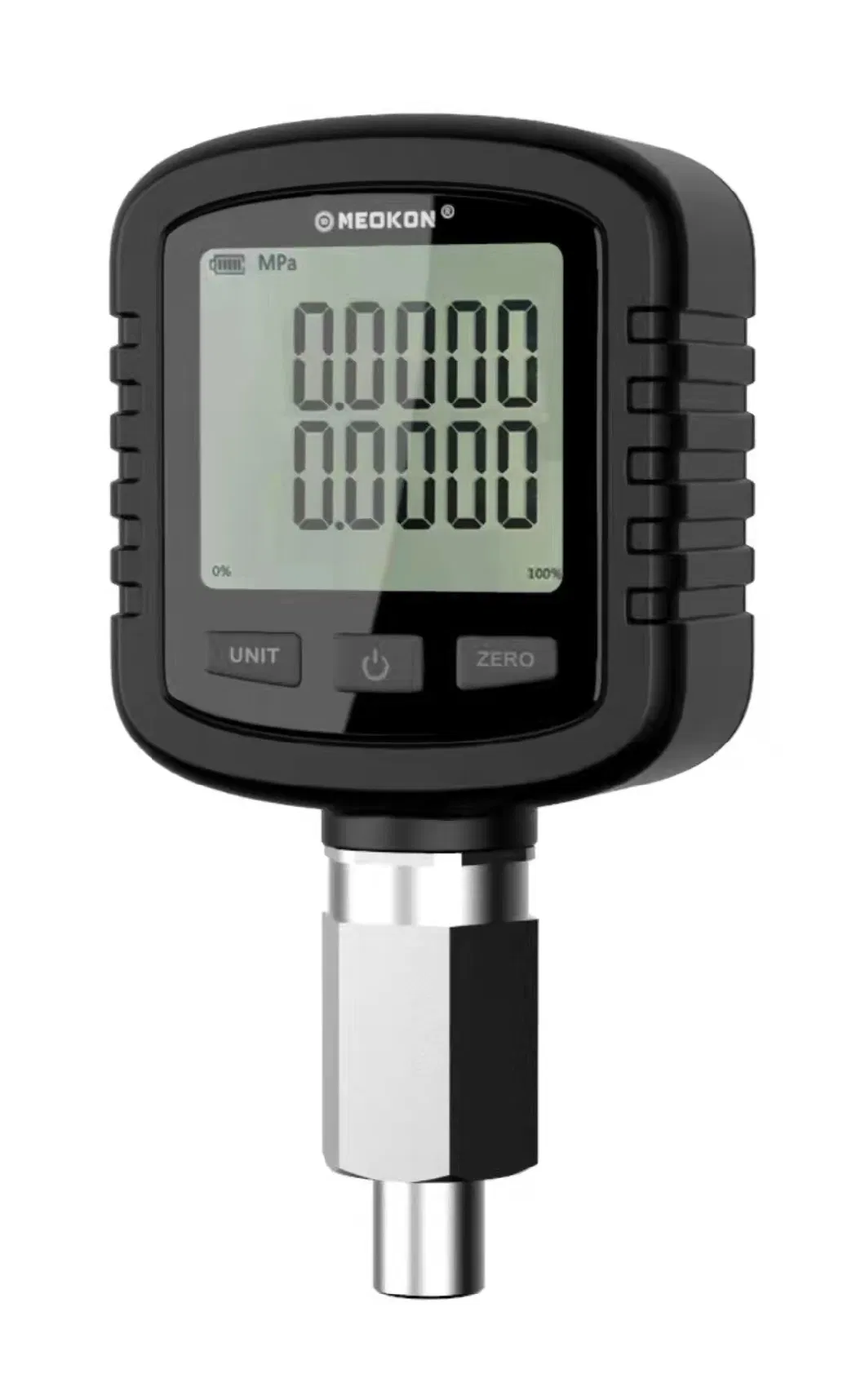 330 Degree Rotation Digital Pressure Gauge with Plastic Housing