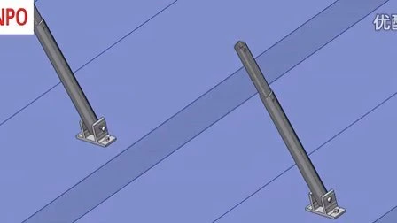 Регулируемые кронштейны для солнечных панелей Солнечные фотоэлектрические продукты Комплектные аксессуары для монтажа на солнечных батареях